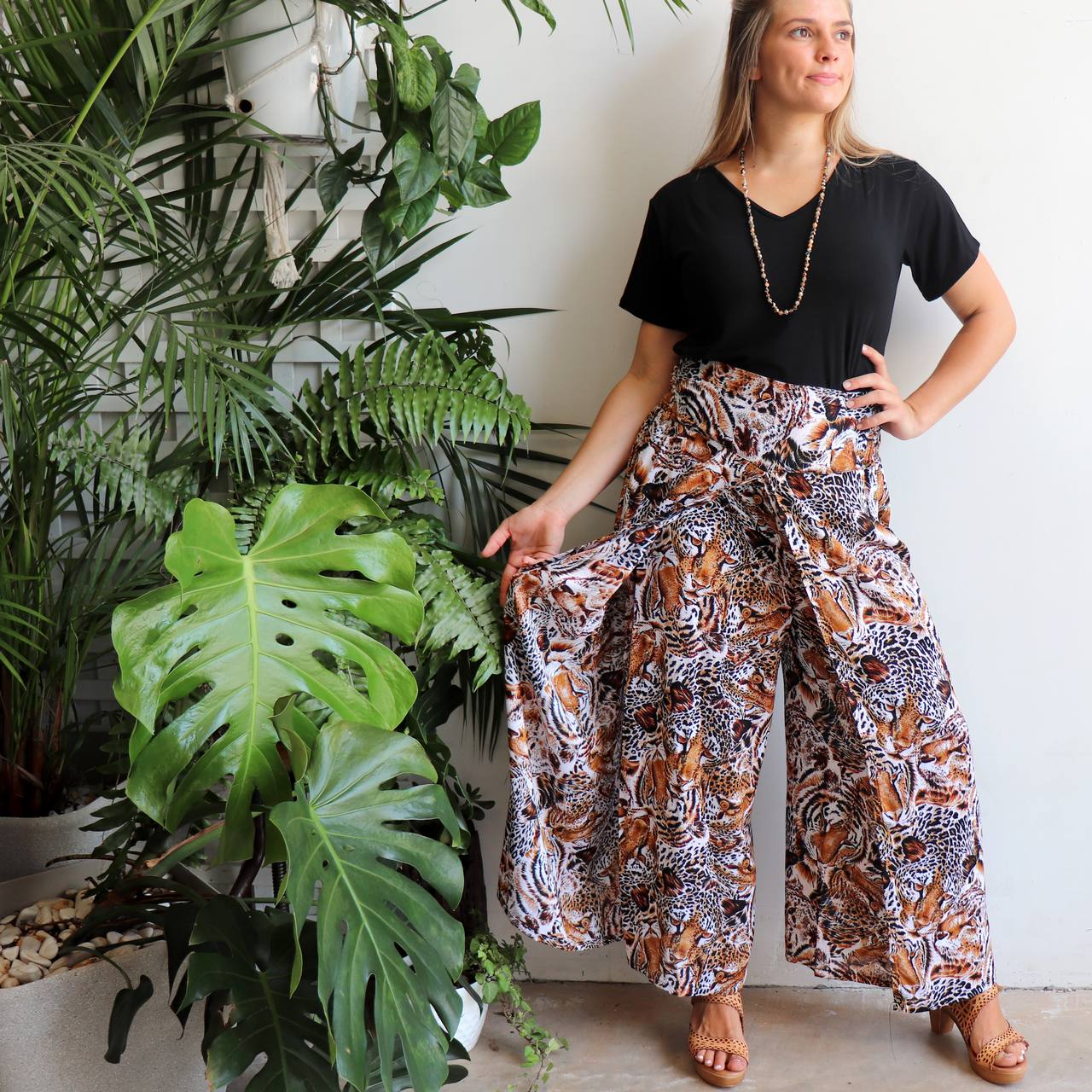 Buy Wrap Pants Plus Size Online In India  Etsy India