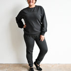 Glamping Crew Neck Sweater -  KOBOMO