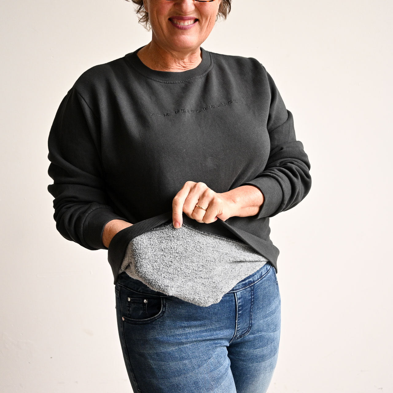 Glamping Crew Neck Sweater -  KOBOMO