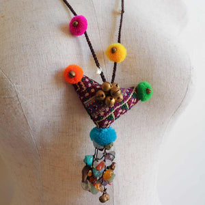 Hmong Hill Tribe Bird NecklaceKOBOMO Women's Jewelry + Accessories