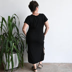 In The Moment T-shirt Midi DressKOBOMO Women's Dresses