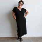 In The Moment T-shirt Midi DressKOBOMO Women's Dresses