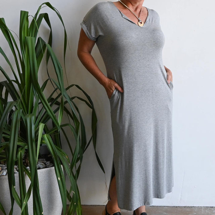 In The Moment T-shirt Midi Dress