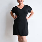 In The Moment T-Shirt Dress by KOBOMO Bamboo -  KOBOMO