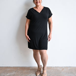 In The Moment T-Shirt Dress by KOBOMO Bamboo -  KOBOMO