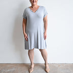 In The Moment T-Shirt Dress by KOBOMO Bamboo -  KOBOMO