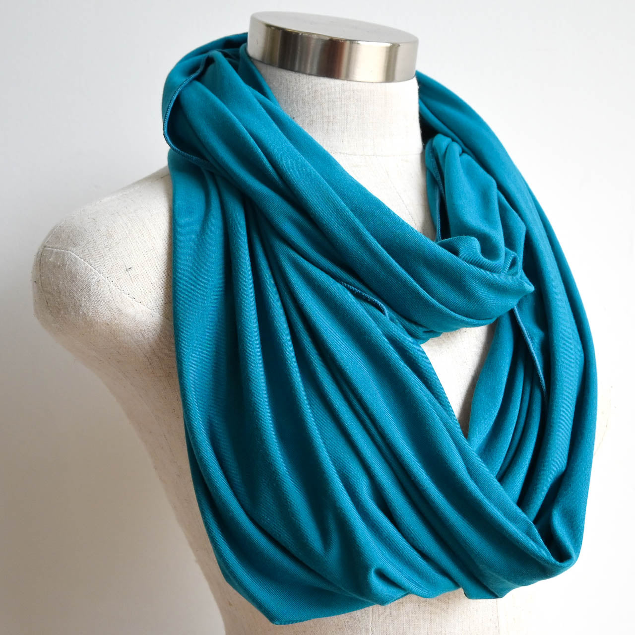 Infinity Scarf Snood in BambooKOBOMO Women's Scarves + Wraps
