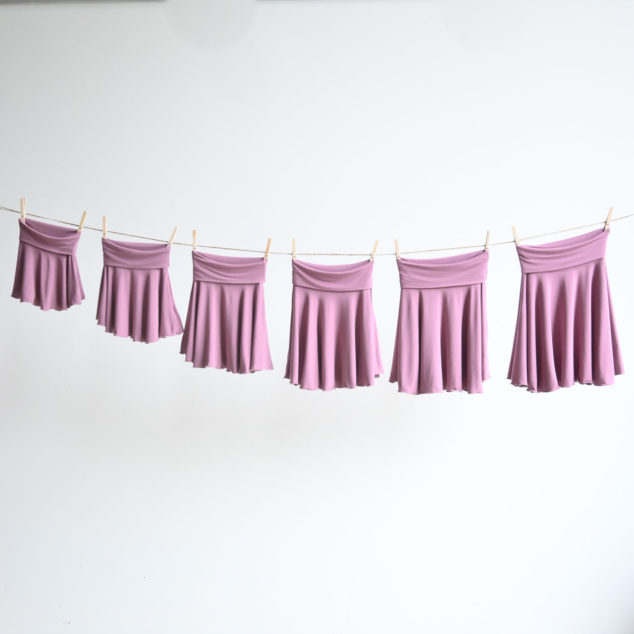 Girl's Ballet Skirt in Bamboo by KOBOMO Play -  KOBOMO