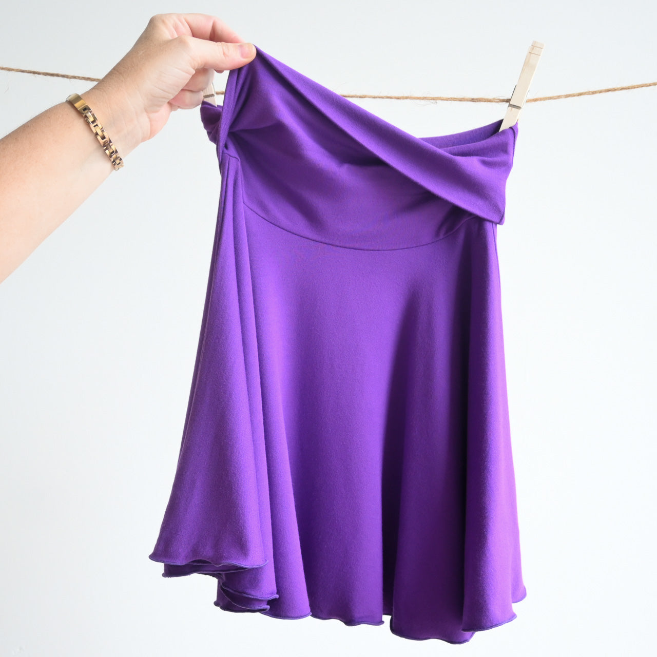 Girl's Ballet Skirt in Bamboo by KOBOMO Play -  KOBOMO