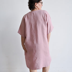 Kobomo Linen Kaftan Dress - Heather PinkKOBOMO Women's Dresses