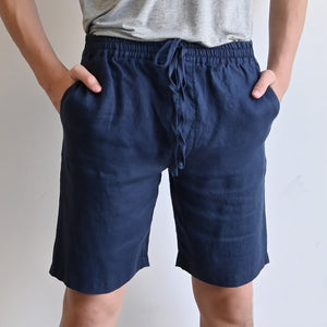 KOBOMO Linen Summer Shorts - XXL-Waist110cm KOBOMO