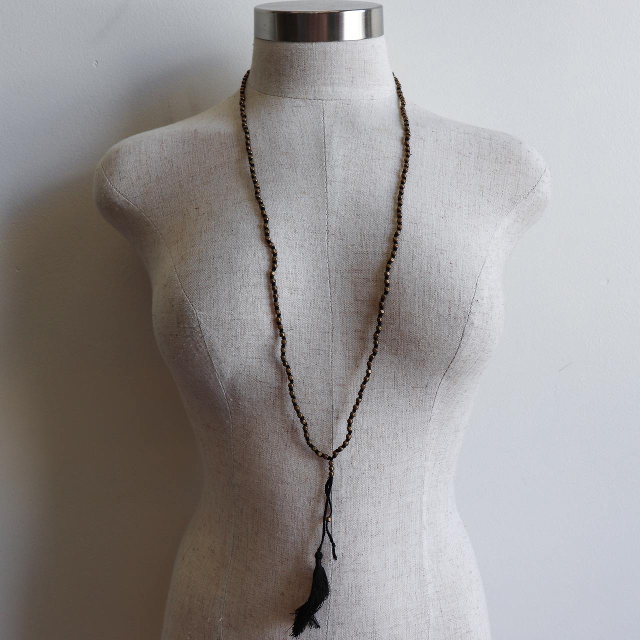 Knotted Tassel Boho NecklaceKOBOMO Women's Jewelry + Accessories
