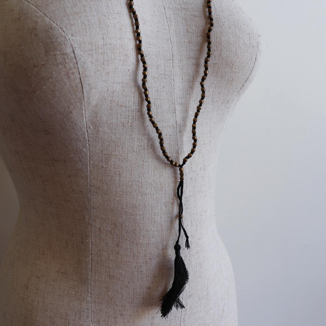Knotted Tassel Boho NecklaceKOBOMO Women's Jewelry + Accessories