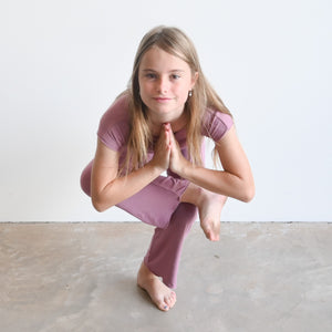 Girl's Bamboo Yoga Pants by KOBOMO Play -  KOBOMO