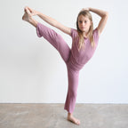 Girl's Bamboo Yoga Pants by KOBOMO Play -  KOBOMO