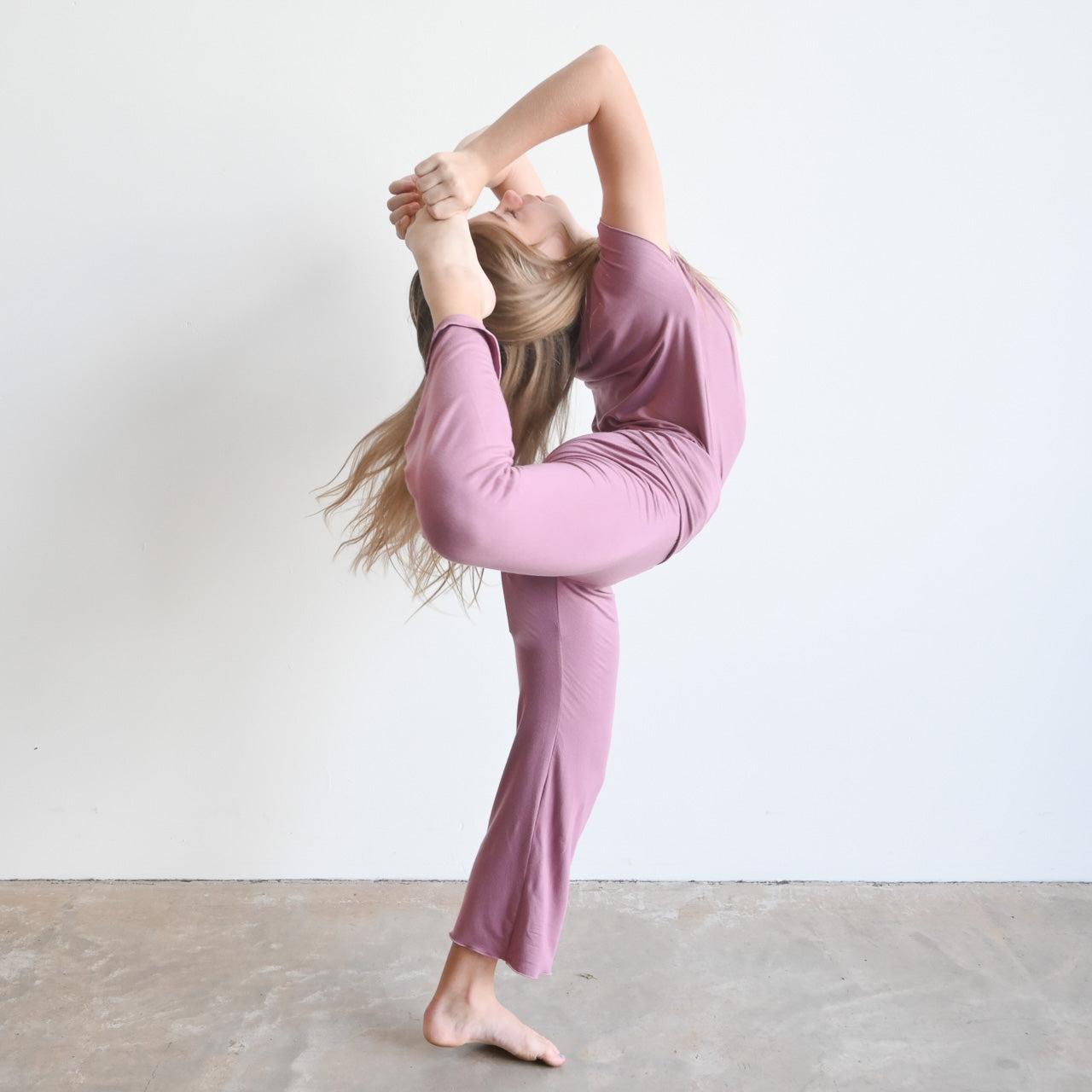 Girl's Bamboo Yoga Pants by KOBOMO Play -  KOBOMO