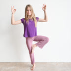 Girl's Bamboo Yoga Pants by KOBOMO Play -  KOBOMO