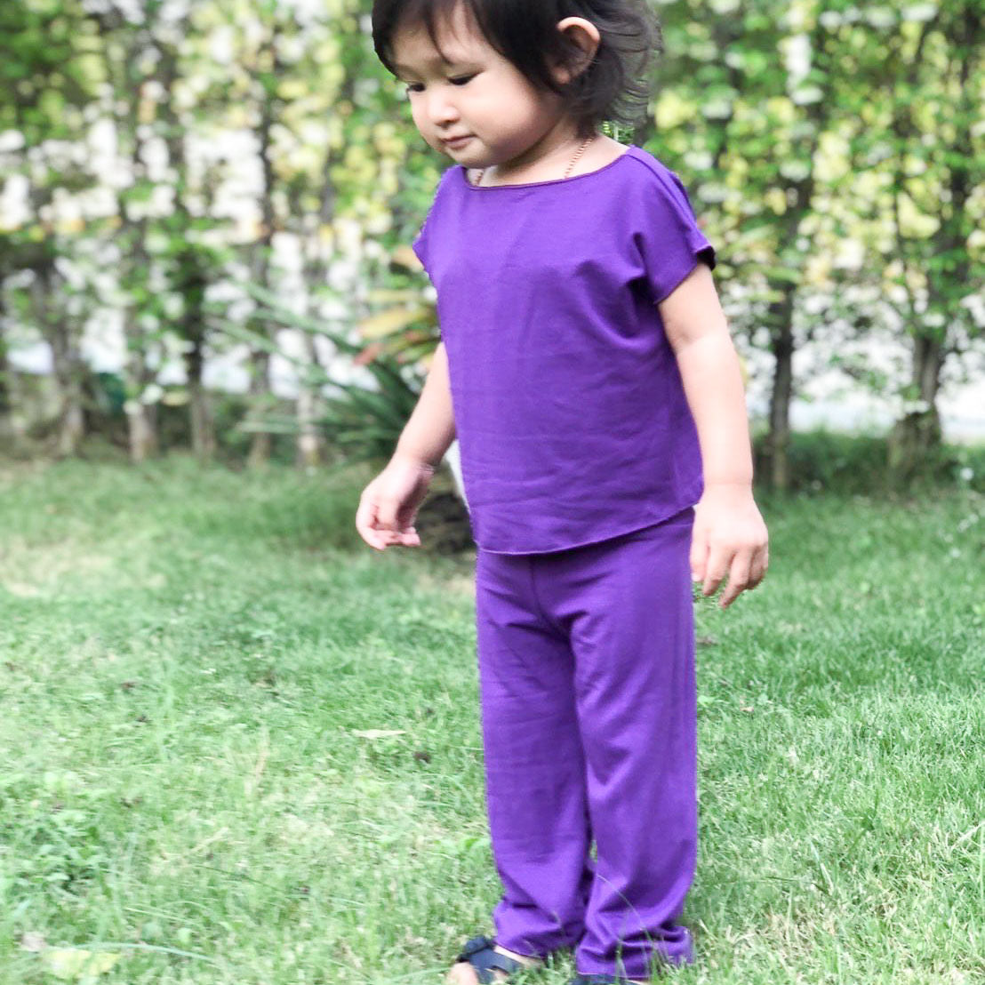 Girl's Bamboo Yoga Pants by KOBOMO Play -  KOBOMO