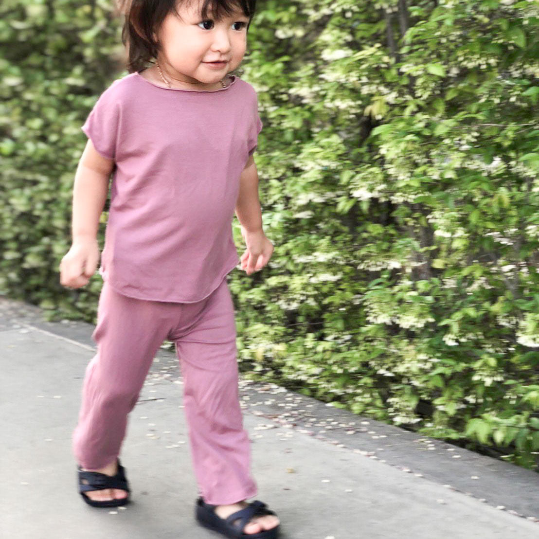 Girl's Bamboo Yoga Pants by KOBOMO Play -  KOBOMO