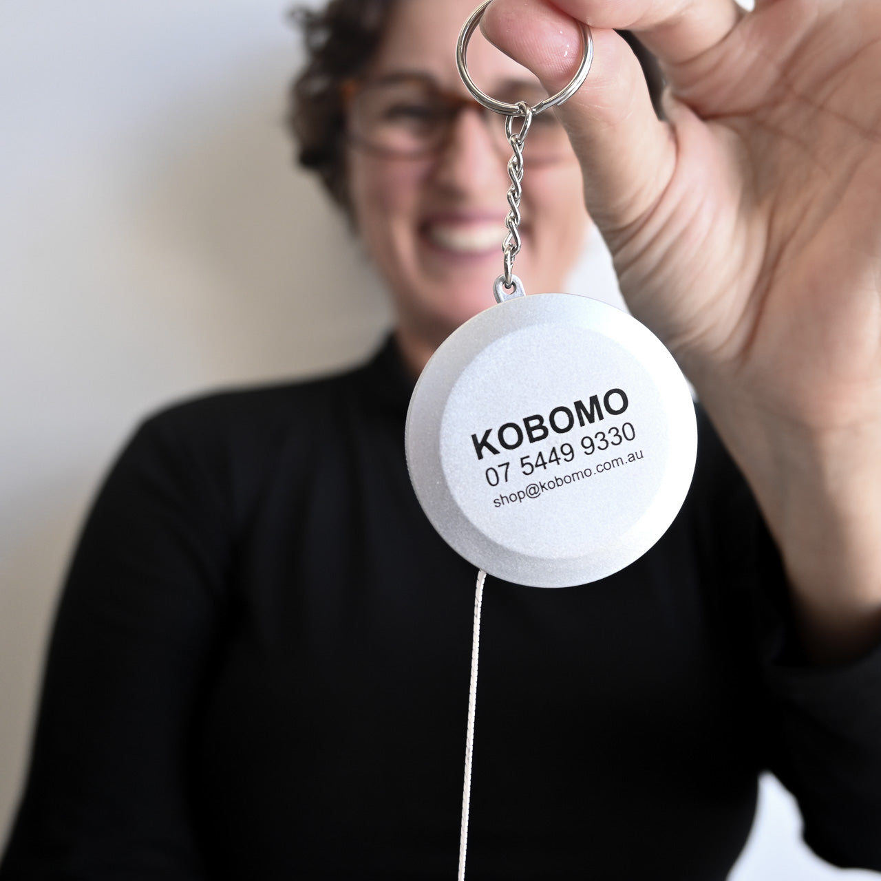 KOBOMO Sewing Tape Measure Retractable Keychain -  KOBOMO
