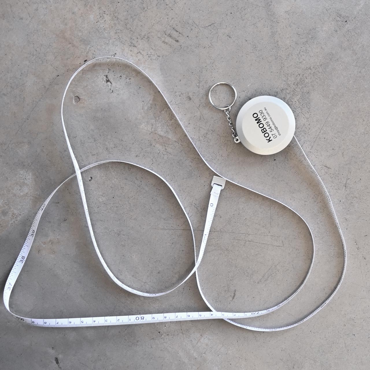 KOBOMO Sewing Tape Measure Retractable Keychain -  KOBOMO