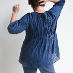 Pintuck Blouse Top -  KOBOMO