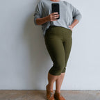 Short Capri Pant - Double StretchKOBOMO Women's Pants and Shorts