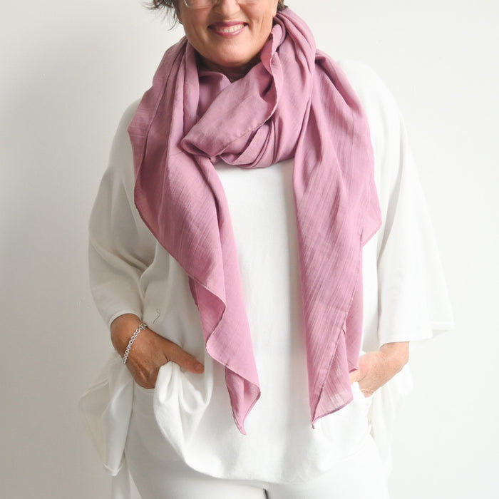 Soft As A Cloud Cotton Scarf Wrap