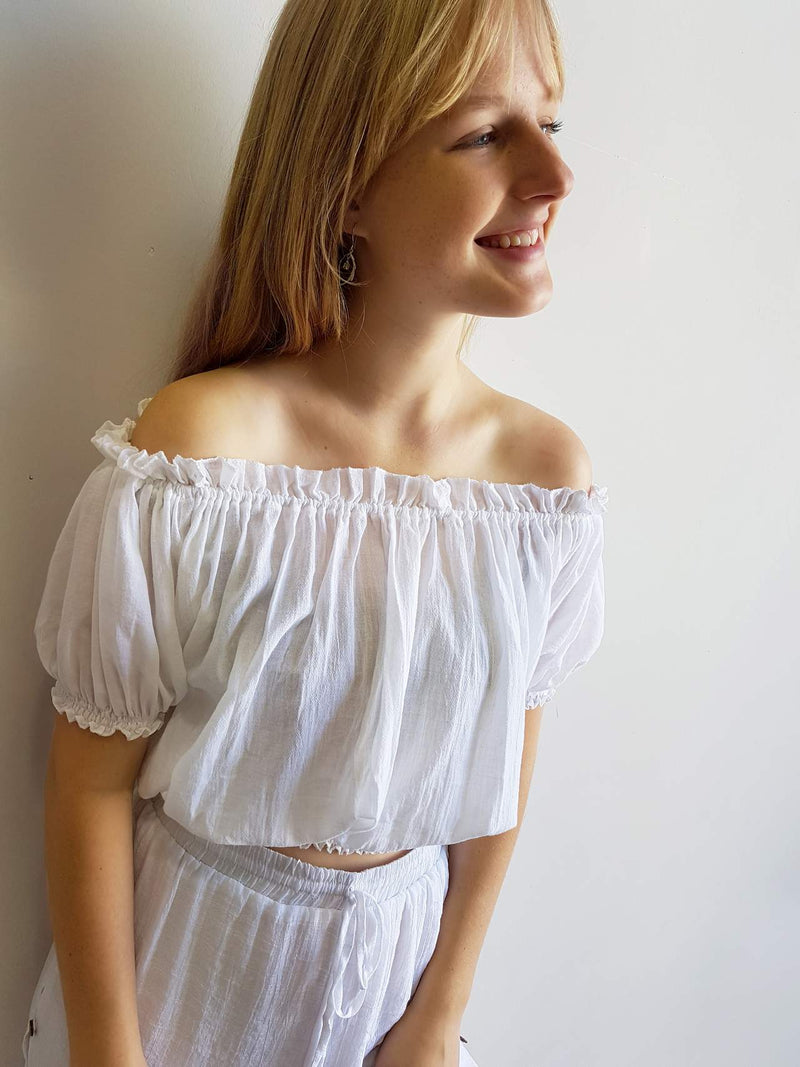 SPANISH BLOUSE 100% COTTON WIND