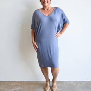 Stand By Me Dress - PigeonBlue KOBOMO