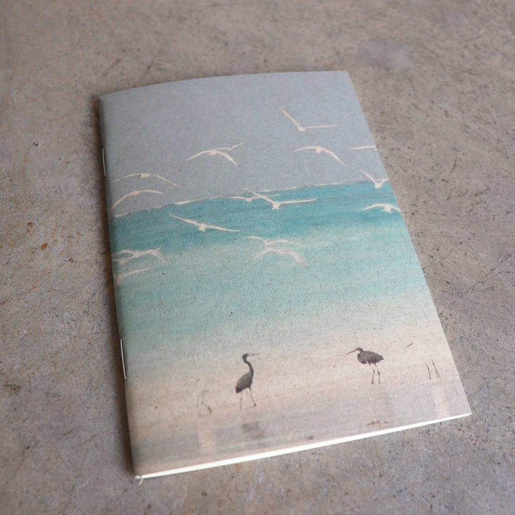 32 blank page notebook. 10cm x 14cm dimensions.