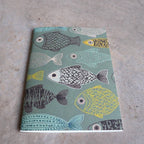 32 blank page notebook. 10cm x 14cm dimensions.