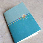 32 blank page notebook. 10cm x 14cm dimensions.