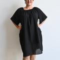 Why Not Smock Dress - 10-12Black KOBOMO
