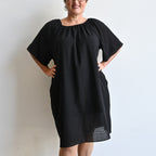 Why Not Smock Dress - 10-12Black KOBOMO