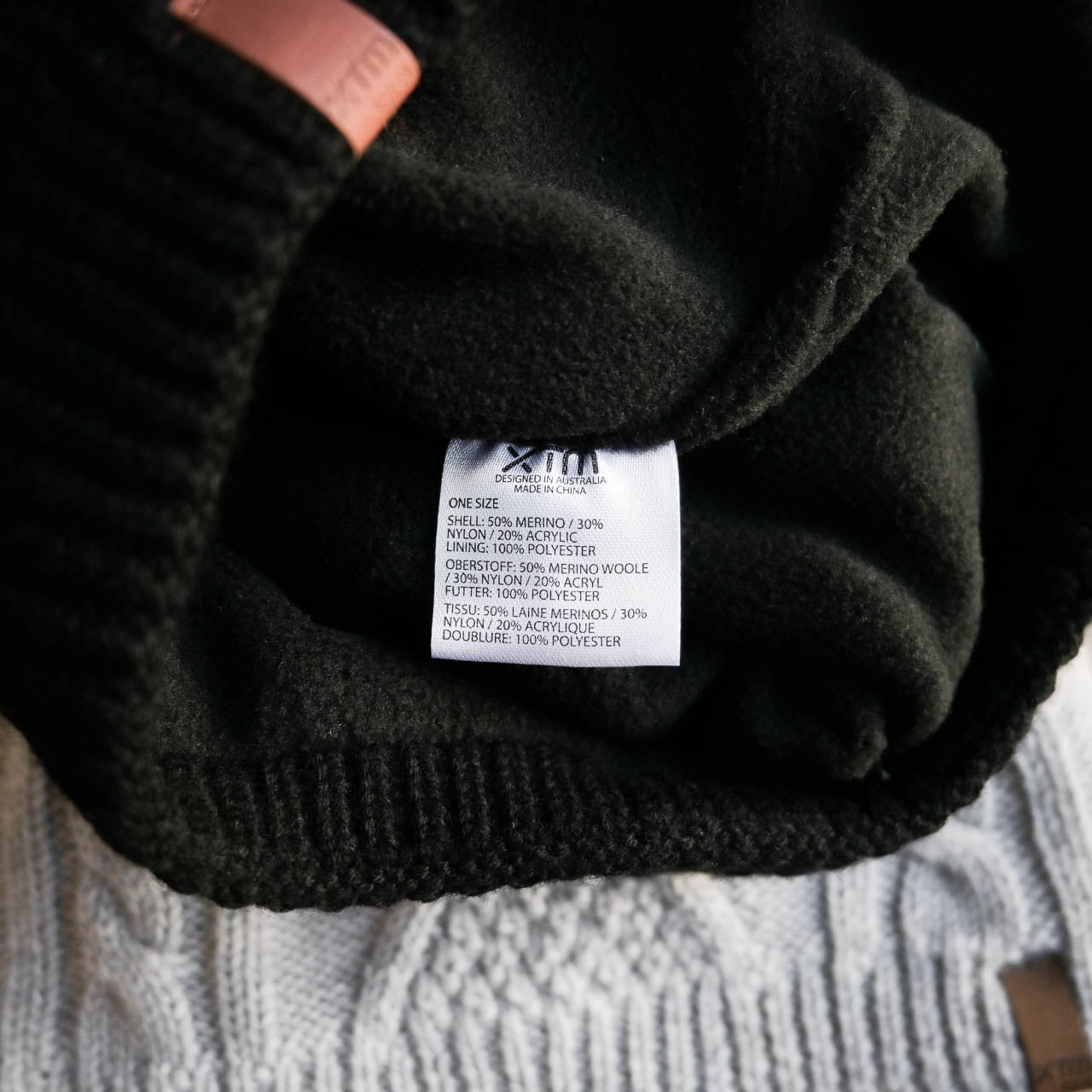 Merino Wool Unisex BeanieKOBOMO Women's Scarves + Wraps