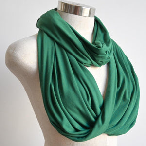 Infinity Scarf Snood in BambooKOBOMO Women's Scarves + Wraps